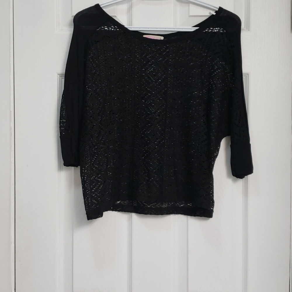 6/$20 Black 3/4 Length
